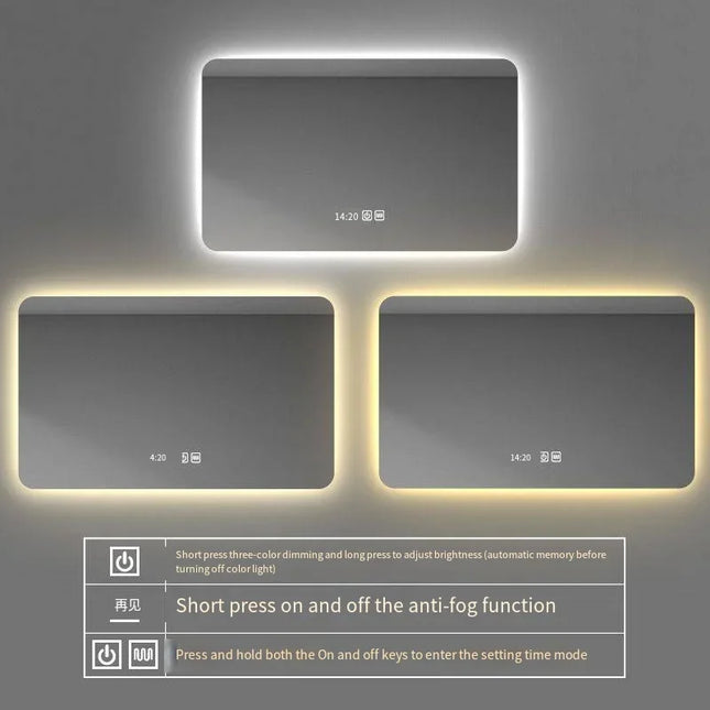 Mirror & Bath LED Anti-Fog Touch Control Backlit Bathroom Mirror 20x28