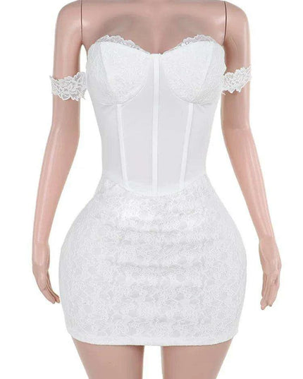 Strapless Backless Sexy Mini Dress