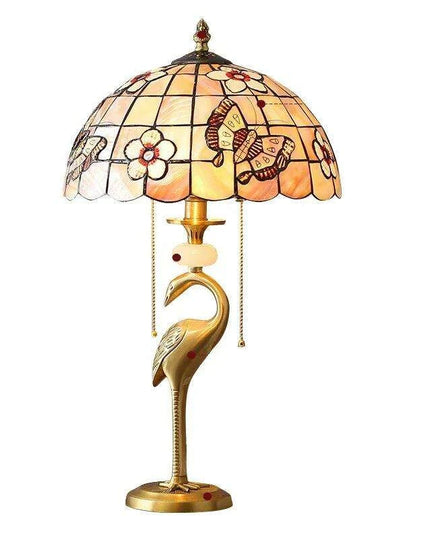 Vintage-Inspired Brass LED Table Lamp: A Timeless Lighting Masterpiece