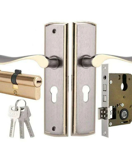 Silent Aluminum Smart Lock - Elegant Home Security Solution