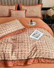 D / Queen Size 4pcs / Flat Bed Sheet