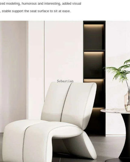 Stylish Leather Lounge Chair for Contemporary Living Areas