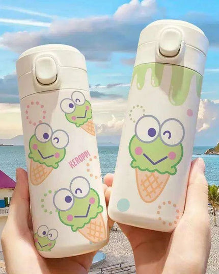 Cartoon KEROKERO KEROPPI Large Capacity Thermos Cup