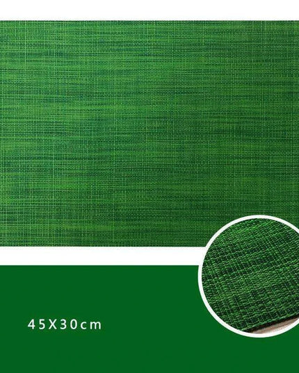 Elegant PVC Dining Table Placemats Set of 6 - Stylish Heat-Resistant Table Protection