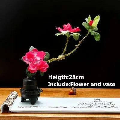 Elegant Plum Blossom Sushi and Sashimi Serving Set with Bento Mold