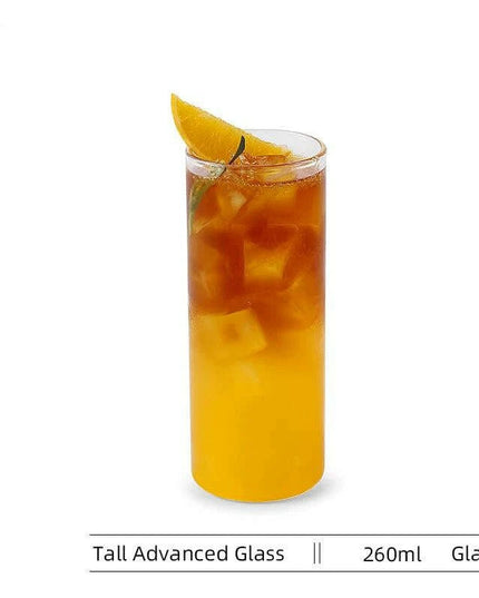 Elegant Transparent Glass Mugs - Essential Collection for Iced Beverages and More