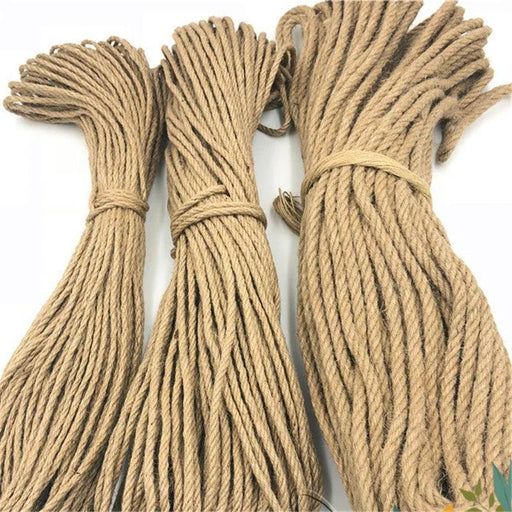 Rustic Charm Handmade Jute Rope Bundle - Premium Crafting Essentials for Creative Projects