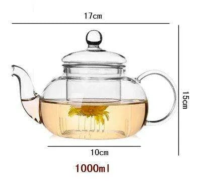 Elegant Chaozhou Heat-Resistant Glass Teapot Collection - Versatile Sizes for Every Occasion