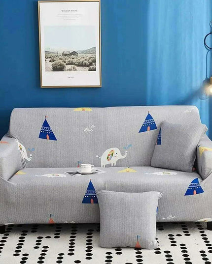 Stretch Sofa Covers for L 1234 Seater Couches - Elegant Design and Complete Protection