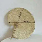Palm leaf fan