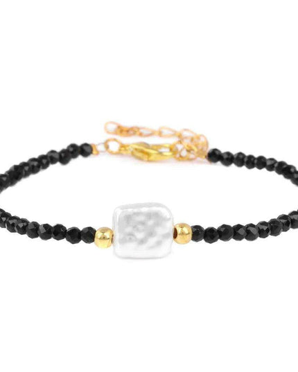 Charming Cat Lovers Beaded Bracelet - Colorful 3mm Jewelry Gift for Women and Girls