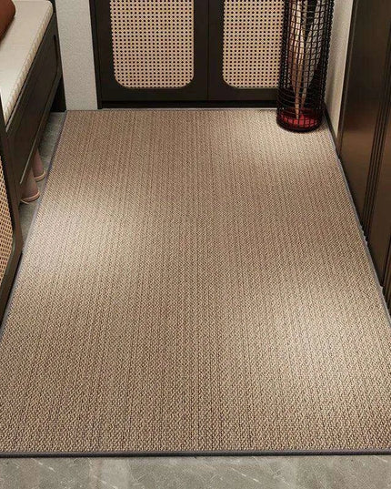 Luxury Quick-Dry Anti-Slip Linen Doormat for Enhanced Safety and Style