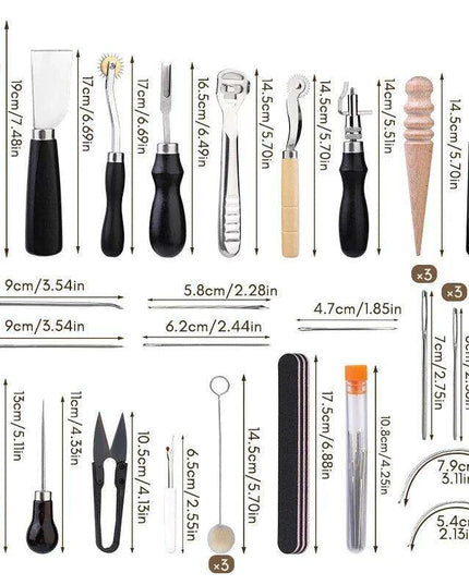 Deluxe Portable Leathercraft Tool Kit: Ignite Your Imagination!