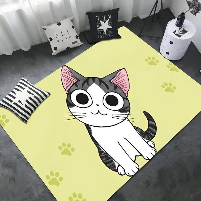Pampered Kitty Luxury Comfort Rug Collection with Non-Slip Backing | Elevate Your Home and Feline Experience