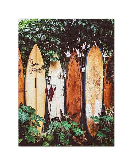 Tropical Waves Coastal Canvas Art Collection - Ocean Escape Series