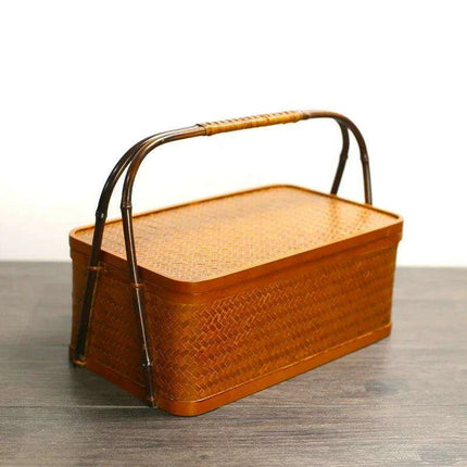 Sustainable Bamboo Tea and Snack Storage Set - The Ideal Eco-Friendly Gift