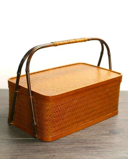 Sustainable Bamboo Tea and Snack Storage Set - The Ideal Eco-Friendly Gift