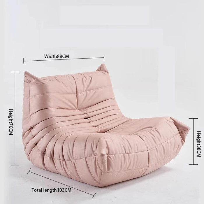 Caterpillar Luxe Cozy Retreat Sofa: Your Perfect Single Seater