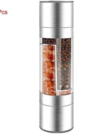Precision Adjustable Salt and Pepper Mill Set - Dual Ceramic Grinder Combo
