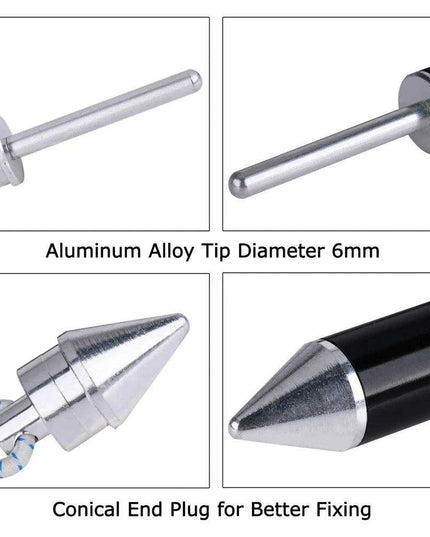 Adjustable Aluminum Tent Rods Set with Shock Cord System - Perfect Camping Gear