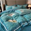 G / Queen Size 4pcs / Flat Bed Sheet