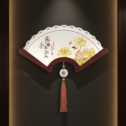 Chinese Fan-Shaped Wall Sconce – Eight Horses Art