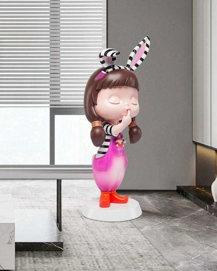 Whimsical Abstract Figurine Decor