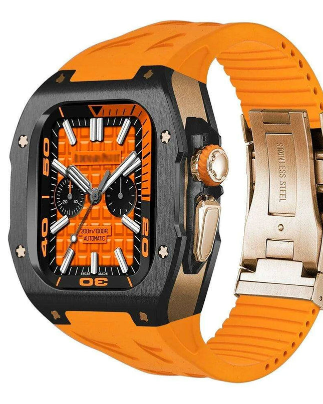 Titanium Alloy 49MM Customizable Apple Watch Conversion Kit with Tools