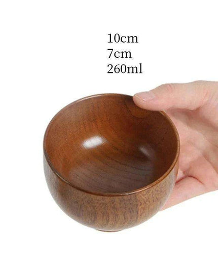 Deluxe Japanese Wooden Dining Set for Kids