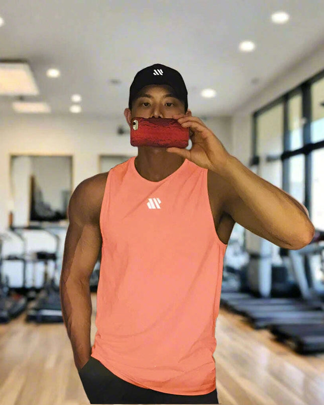 Men's Summer Tactical Mesh Sleeveless Training Vest - Breathable Gym Sports T-shirt for Running and Muscle Workouts