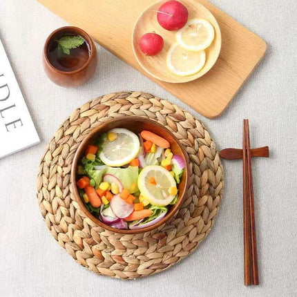 Elegant Japanese Jujube Wooden Bowls for Every Meal