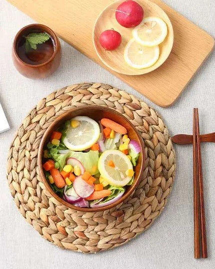 Elegant Japanese Jujube Wooden Bowls for Every Meal