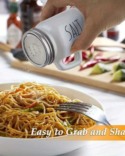 Elegant Vintage Glass Salt and Pepper Shaker Duo - 4.4oz Charm for Your Table