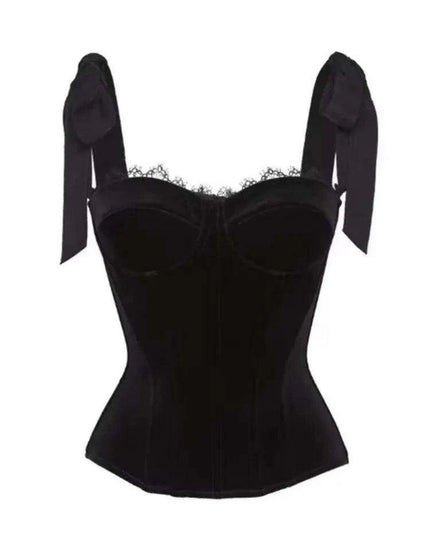 Chic Bowtie Halter Top and Pleated Ombre Skirt Summer Party Dress