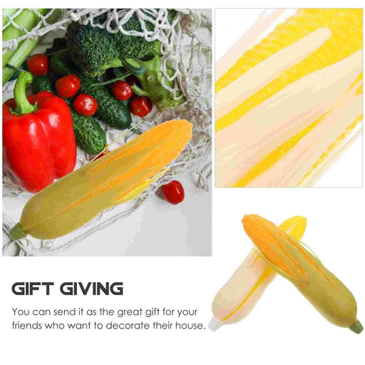Autumn Harvest Corn Decoration Ensemble - 4-Piece Festive Collection
