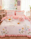 2 / Queen (4pcs) / Fitted Bed Sheet
