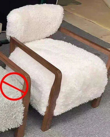 Opulent Moroccan-Inspired Wooden Armchair and Ottoman Set - Elegant Home Relaxation Duo