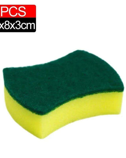 Super-Absorbent Versatile Cleaning Sponges - Effective Dish Brushes for Stubborn Stains and Pot Scrubbing (Multiple Pack Sizes Available)