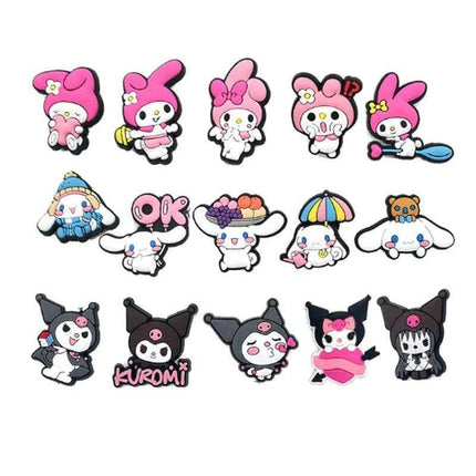 Kuromi Delight Shoe Charm: Whimsical Footwear Enhancement