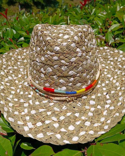 Vintage-Inspired Thick Straw Cowboy Hat