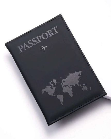 Stylish Genuine Leather RFID Passport Holder for Trendy Travelers