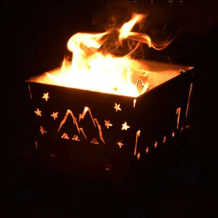 All-in-One Outdoor Portable Grill and Fire Pit for Adventurers