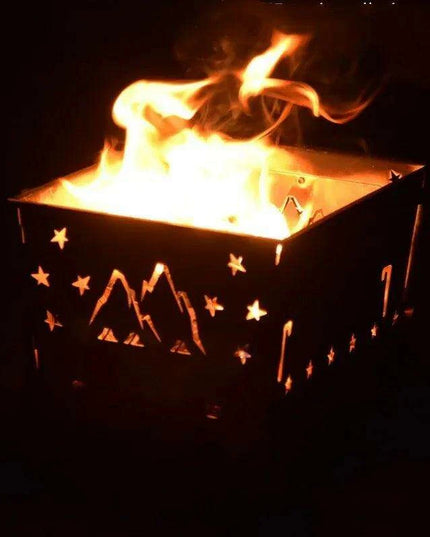 All-in-One Outdoor Portable Grill and Fire Pit for Adventurers