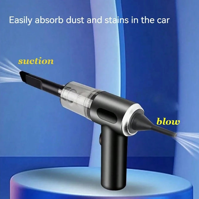 3-in-1 USB Rechargeable Handheld Vacuum & Blower