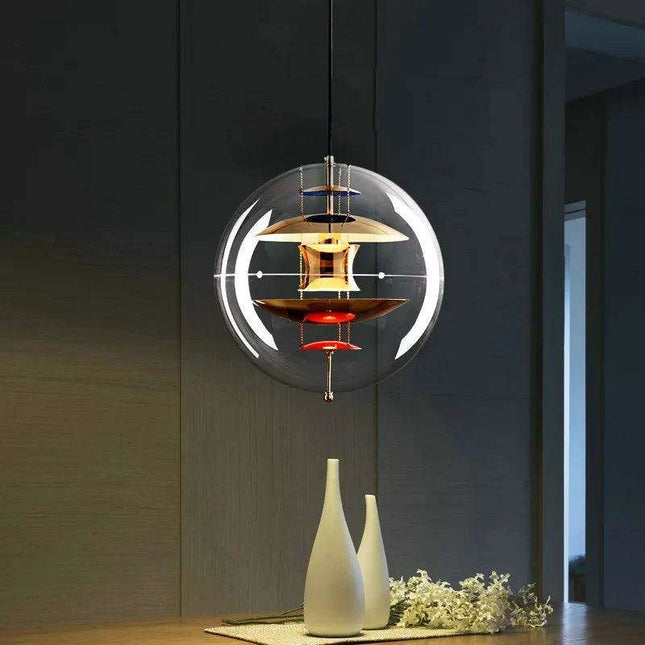 Danish Chic LED Glass Stone Pendant Lights - Modern Illumination Solutions