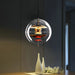 Nordic LED Glass Stone Pendant Lights - Elegant Illumination