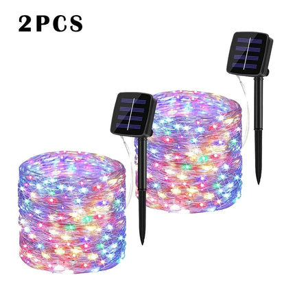 Shop1102743347 32M Solar LED Fairy String Lights - Waterproof & Twinkl