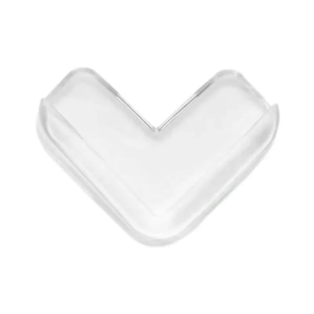 Silicone Corner Protectors | Transparent Anti-Collision Guards for Furniture & Glass