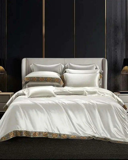 Mulberry Silk & Bamboo 4-Piece Bedding Set