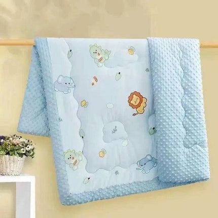 Adorable Plush Infant Blanket: Soft Comfort for Your Baby's Delicate Skin